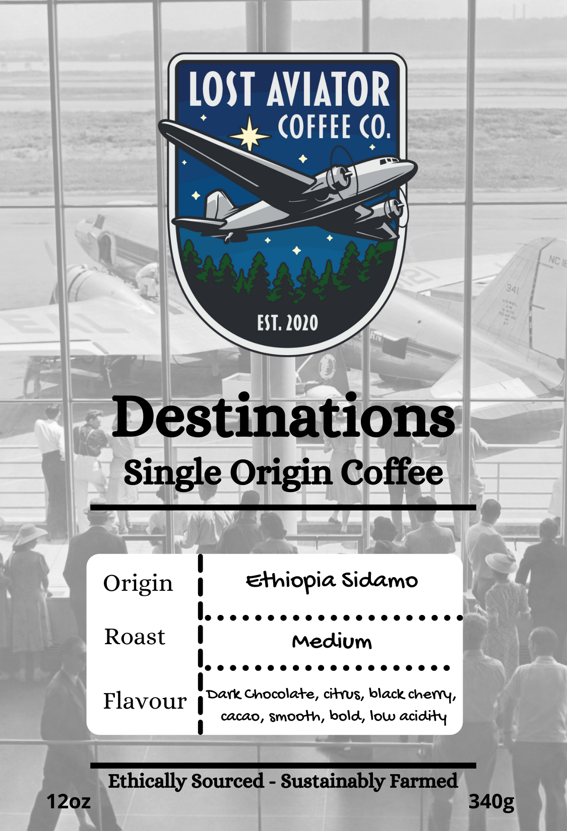 Destinations - Ethiopian Sidamo Single Origin Coffee