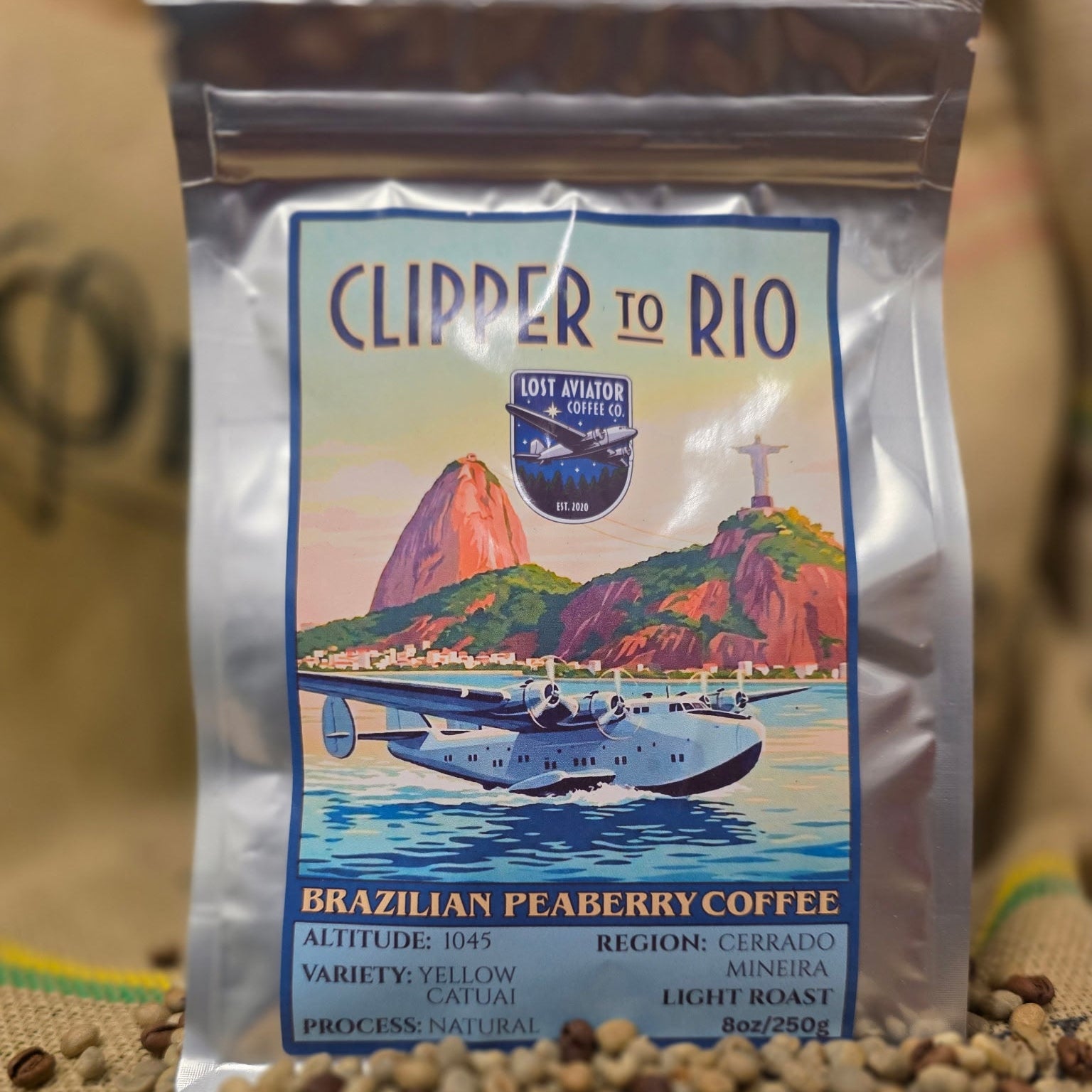 Clipper to Rio - Brazil Peaberry Single Origin Coffee