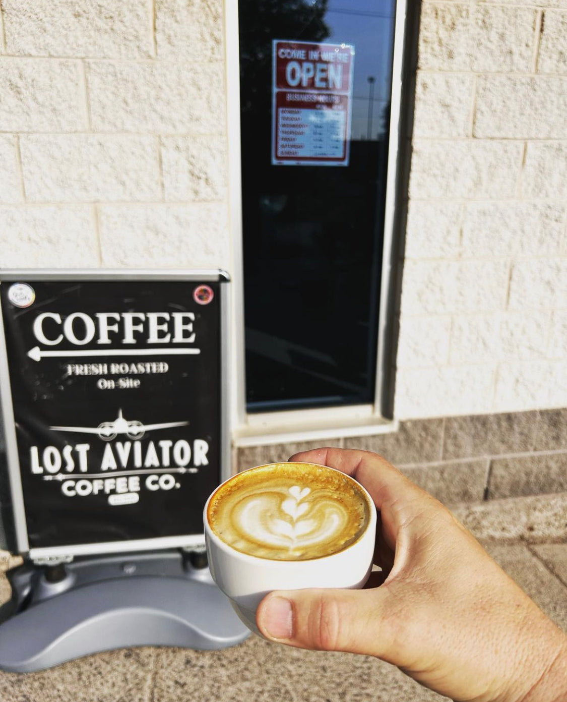 The Lost Aviator café on Laird Road in south Guelph