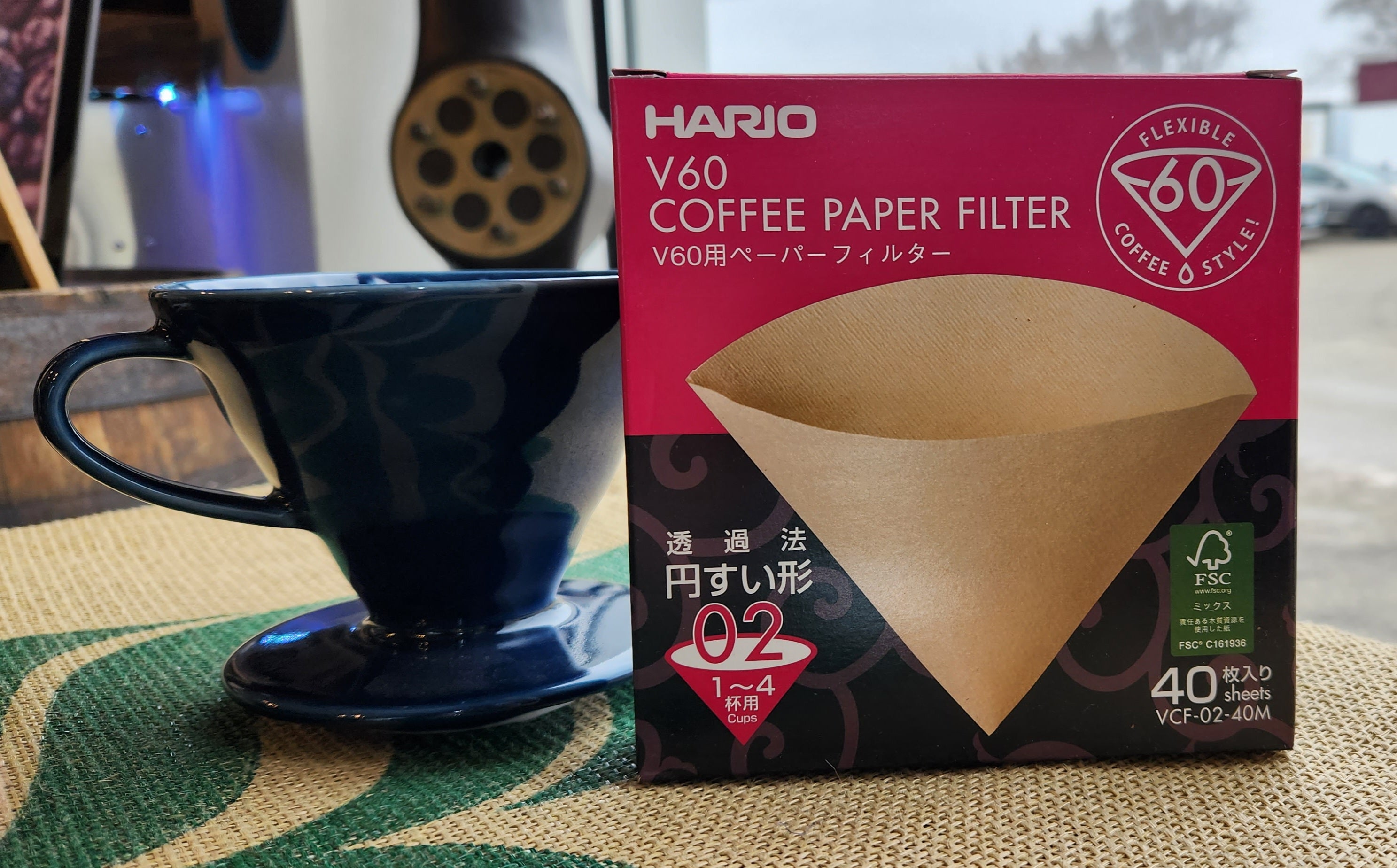 Hario V60 02 Filter - 40 Pack
